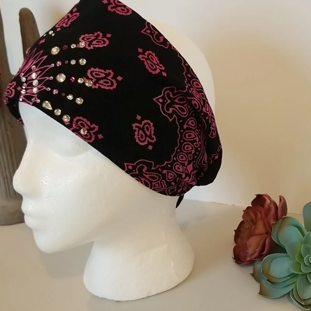Bundle of Biker Head Bands Do Rags Motorcycle Head Gear